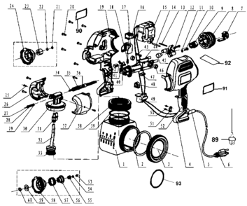 Part Location Diagram of 5140129-05 Black and Decker FAN NOZZLE
